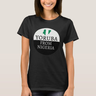 Camiseta Yoruba de Nigeria Iniciación de Ancestros Resulta