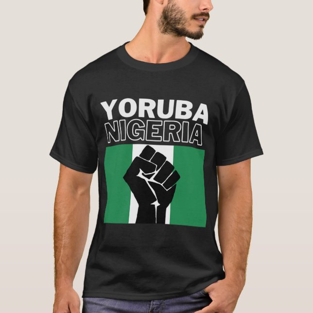 Camiseta Yoruba Nigeria - Resultados de ADN de iniciación d (Anverso)