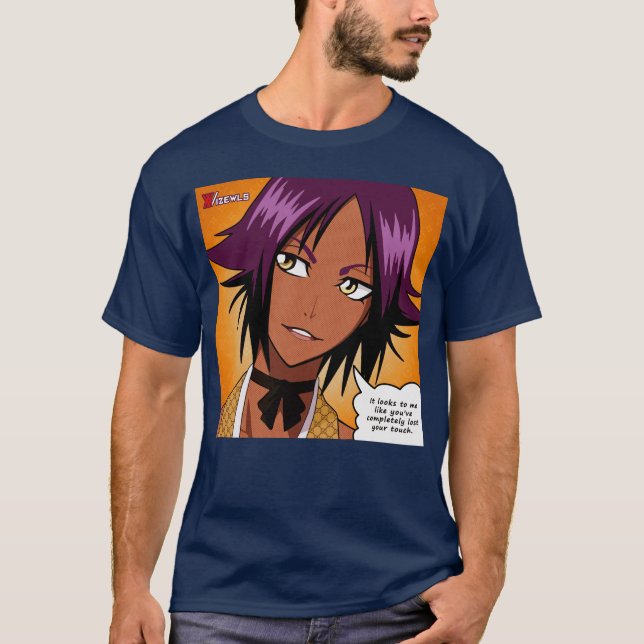 Camiseta Yoruichi Pop Art funny (Anverso)