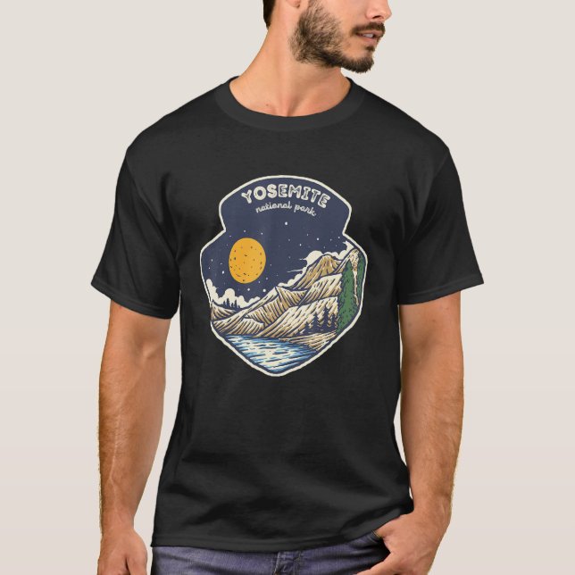 Camiseta Yosemite California National Park (Anverso)