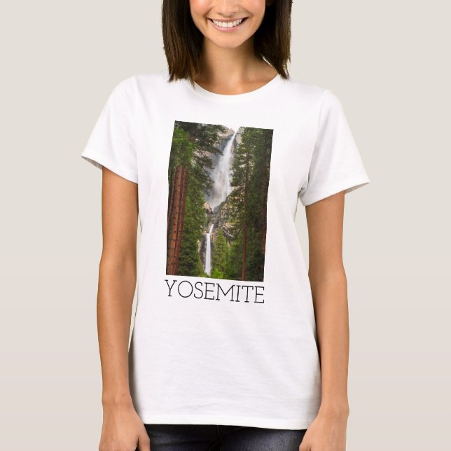 Camiseta Yosemite Falls, California (Anverso)