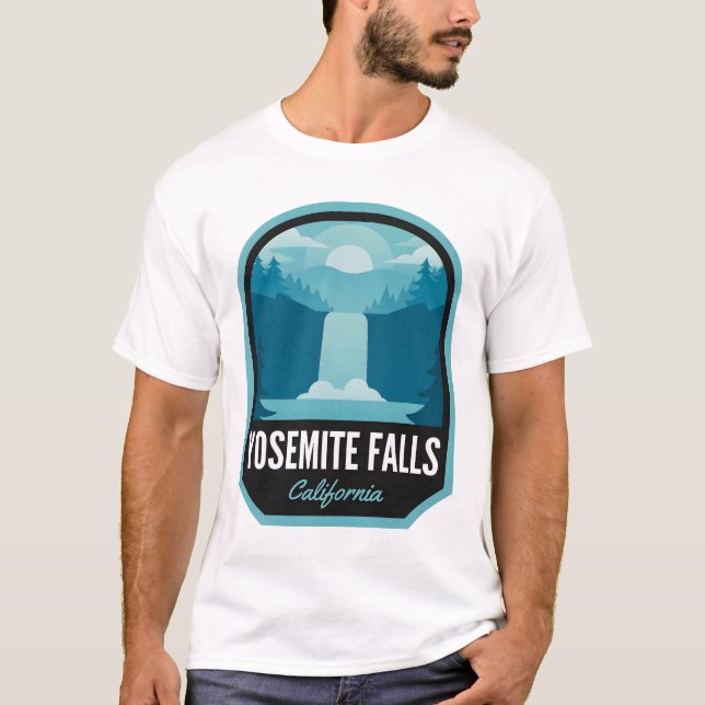 Camiseta Yosemite Falls California (Anverso)