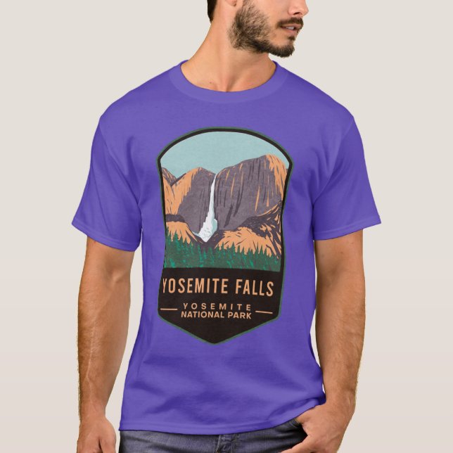 Camiseta Yosemite Falls Yosemite National Park Oversized (Anverso)