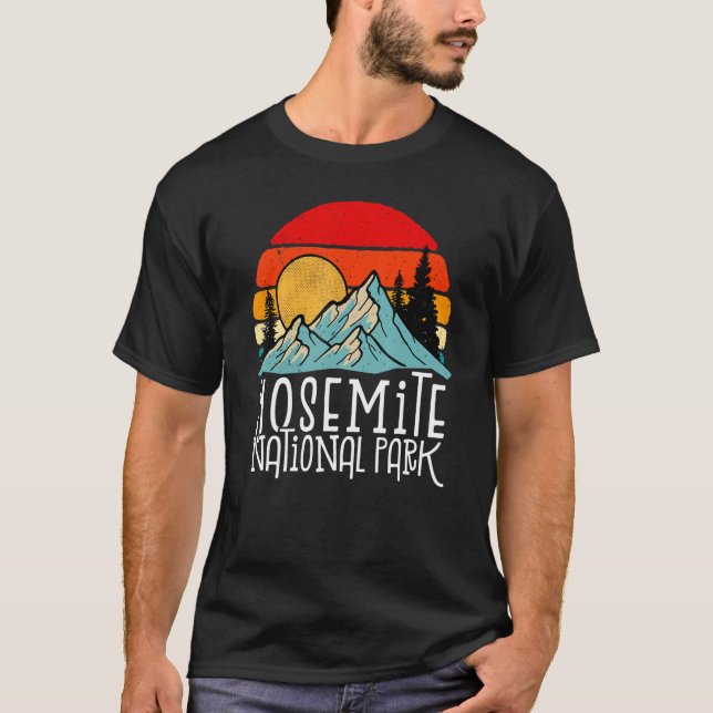 Camiseta Yosemite National Park California National Park (Anverso)