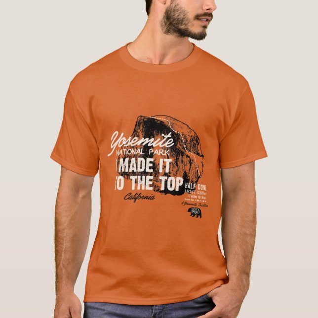 Camiseta Yosemite National Park Half Dome California Americ (Anverso)