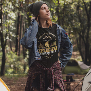 Camiseta Yosemite National Park Home of the Big Foot
