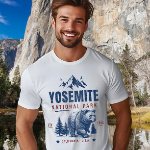 Camiseta Yosemite National Park Vintage Bear T-Shirt