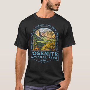 Camiseta Yosemite Parque Nacional California EEUU Senderism
