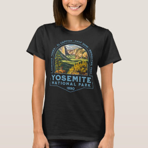 Camiseta Yosemite Parque Nacional California EEUU Senderism