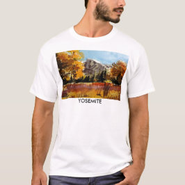 Camiseta Yosemite, prado de Halfdome