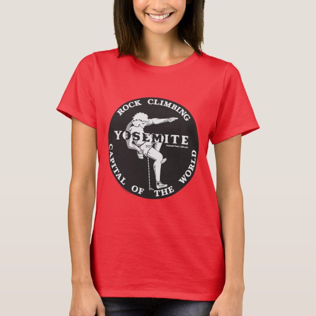 Camiseta Yosemite Rock Escalada (Anverso)