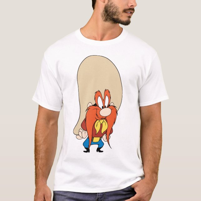 Camiseta Yosemite Sam ondea en las caderas (Anverso)