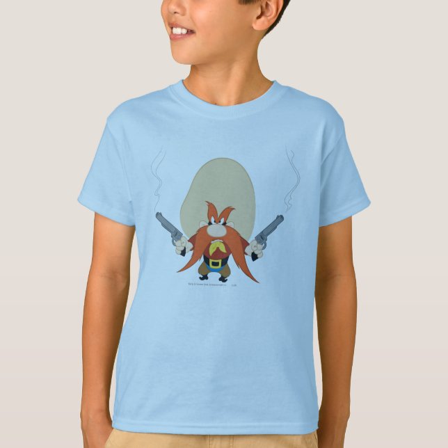 Camiseta Yosemite Sam Retrocede (Anverso)