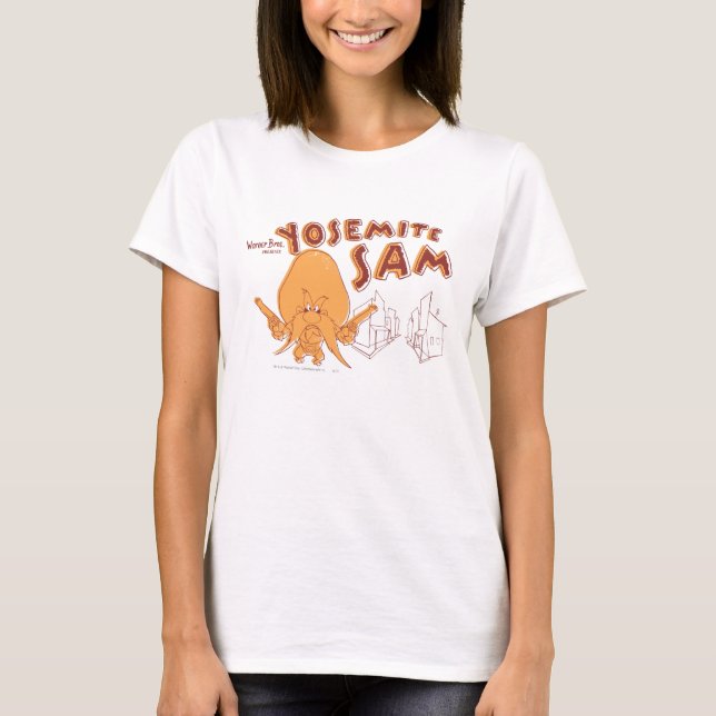 Camiseta Yosemite Sam Warner Bros. Presenta (Anverso)