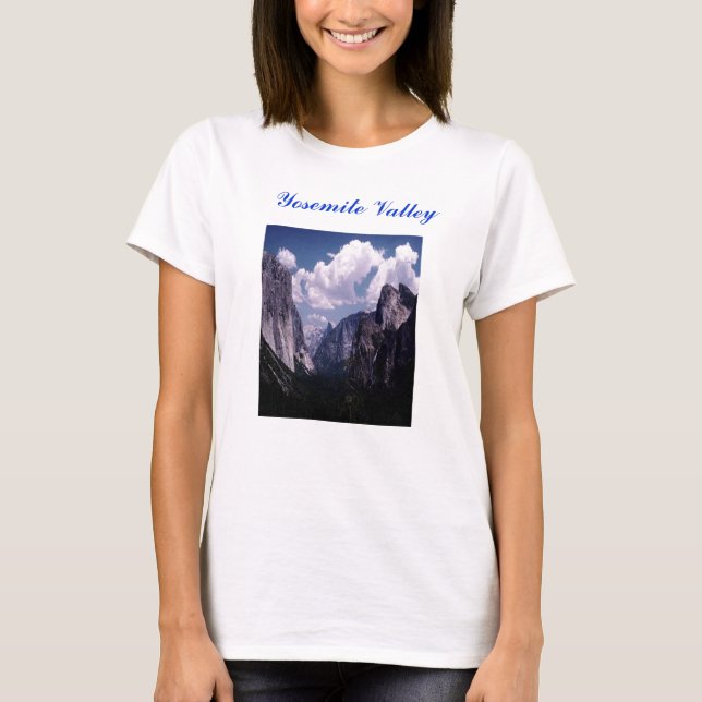 Camiseta Yosemite-Valle, (Anverso)
