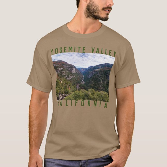 Camiseta Yosemite Valley California, Yosemite Park  (Anverso)