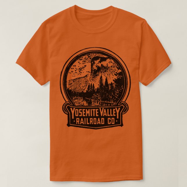 Camiseta Yosemite Valley Railroad Co (Diseño del anverso)