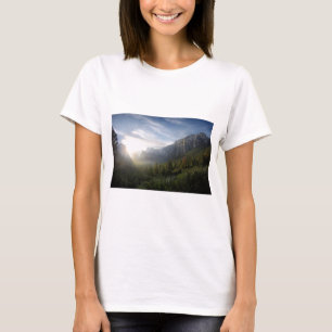 Camiseta Yosemite Valley Sunrise desde el punto de inspirac