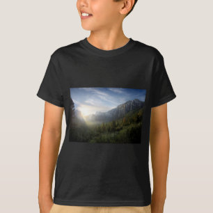 Camiseta Yosemite Valley Sunrise desde el punto de inspirac