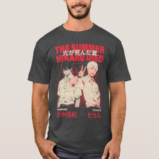 Camiseta Yoshiki y Hikaru Kanji Anime