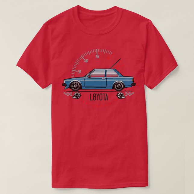 Camiseta Yota Blue (Diseño del anverso)