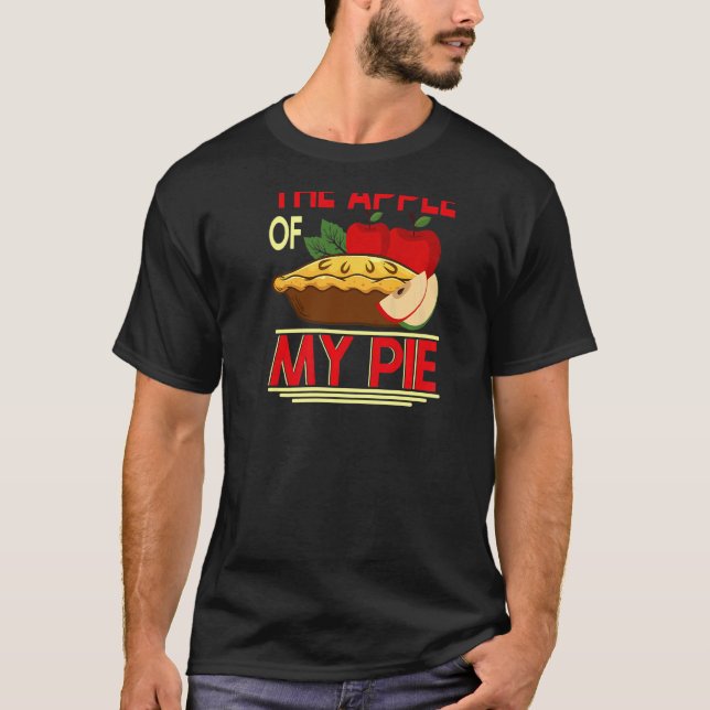 Camiseta You2019re La Apple De Mi Pie De Huella Trasera Y D (Anverso)