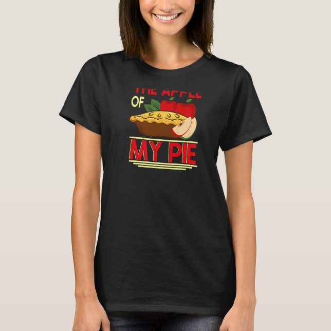Camiseta You2019re La Apple De Mi Pie De Huella Trasera Y D (Anverso)