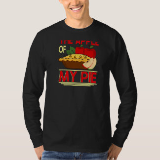 Camiseta You2019re La Apple De Mi Pie De Huella Trasera Y D