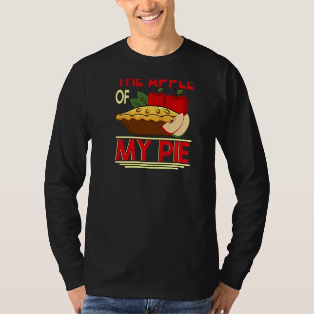 Camiseta You2019re La Apple De Mi Pie De Huella Trasera Y D (Anverso)