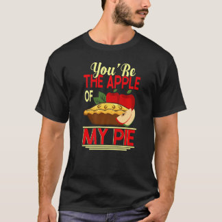 Camiseta You2019re La Apple De Mi Pie Y Donut Premium