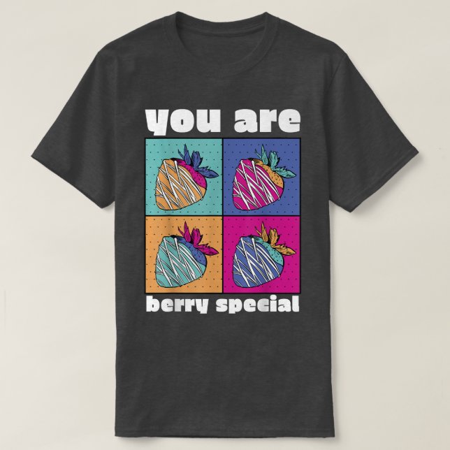Camiseta You Are Berry Special Funny Word Game  (Diseño del anverso)