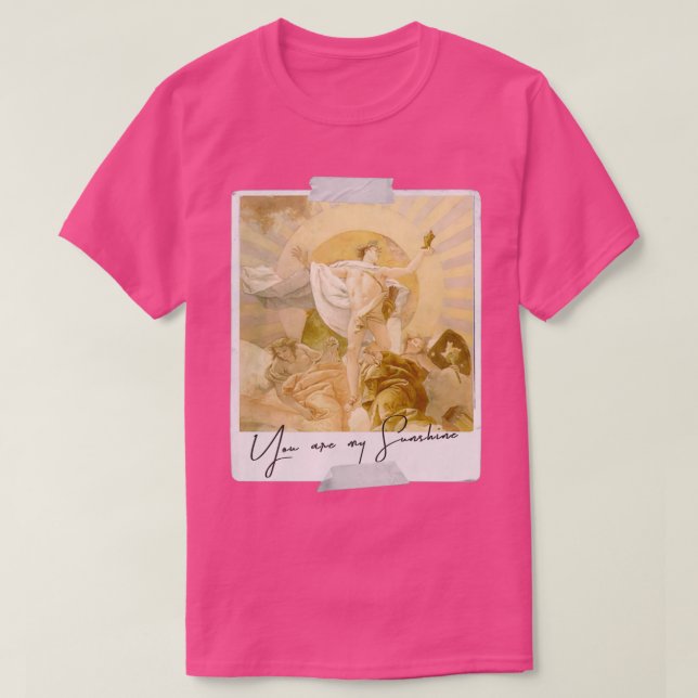 Camiseta You Are My Sunshine quotGiovanniquot (Diseño del anverso)