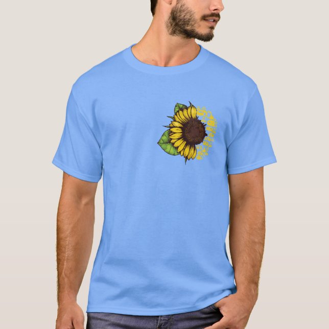 Camiseta You Are My Sunshine Sunflower Camping Lovers Girls (Anverso)