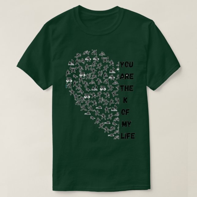 Camiseta you are the constant of my life 4 (Diseño del anverso)
