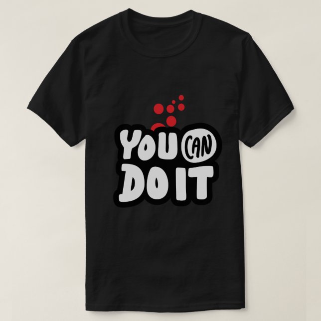 Camiseta You Can Do It (Diseño del anverso)