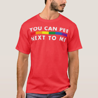 Camiseta You Can Pee Next To Me Triblend
