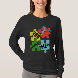 Camiseta You Complete Me Autism Awareness Autism Mom Autism