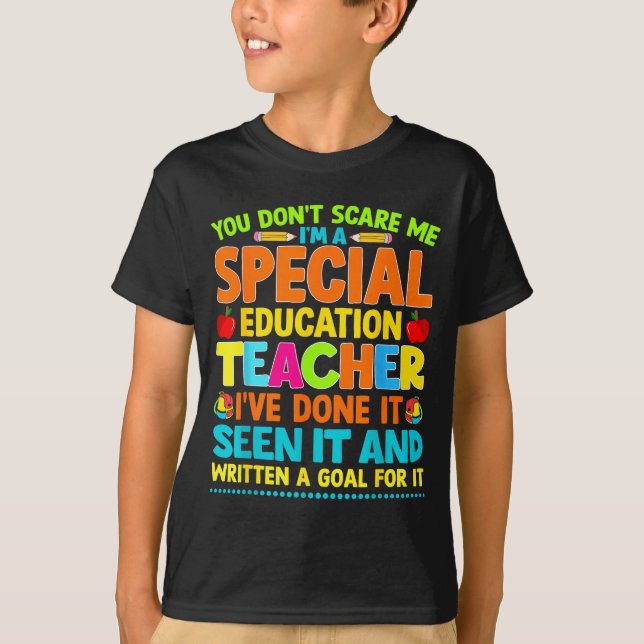 Camiseta You Don't E Me I'm A Special Education Teacher Men (Anverso)