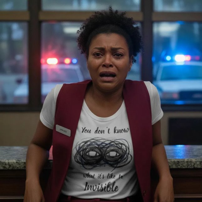 Camiseta You don't know what it's like to be invisible (You don't know what it's like to be invisible.)