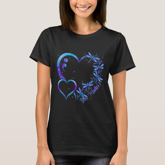 Camiseta You Dragonfly Suicide Prevention Awareness Men Wom (Anverso)