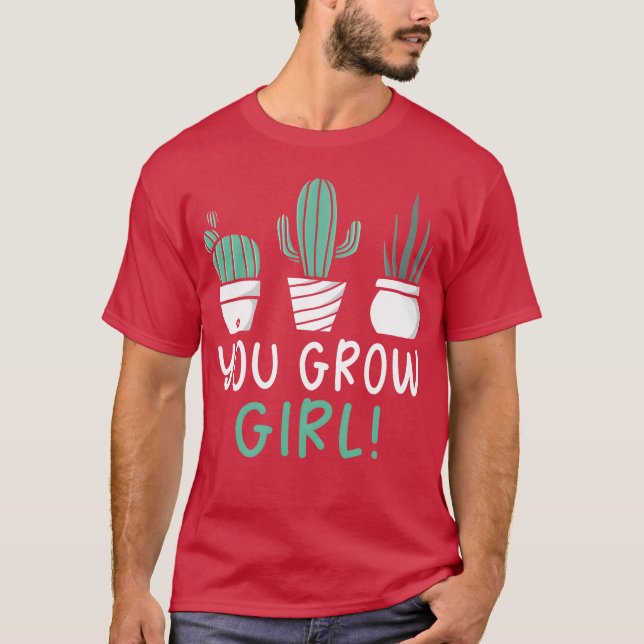 Camiseta You Grow Girl 70s retro (Anverso)