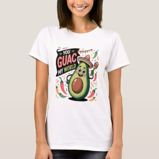 Camiseta You Guac My World – Funny Avocado Pun T-Shirt