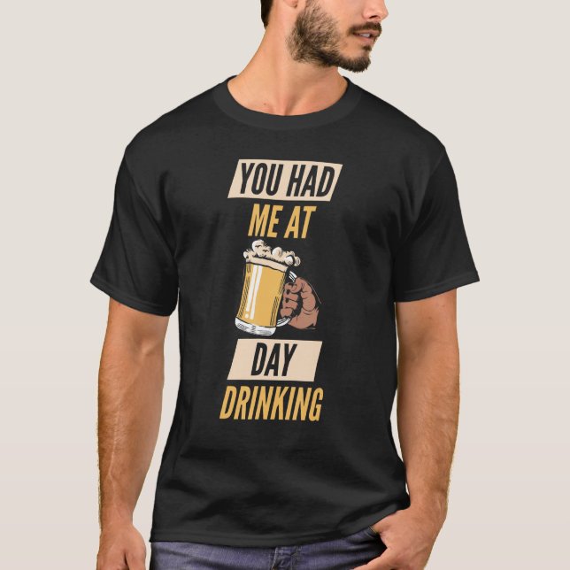 Camiseta You Had Me At Day Drinking Retro Beach Cruise 4 (Anverso)