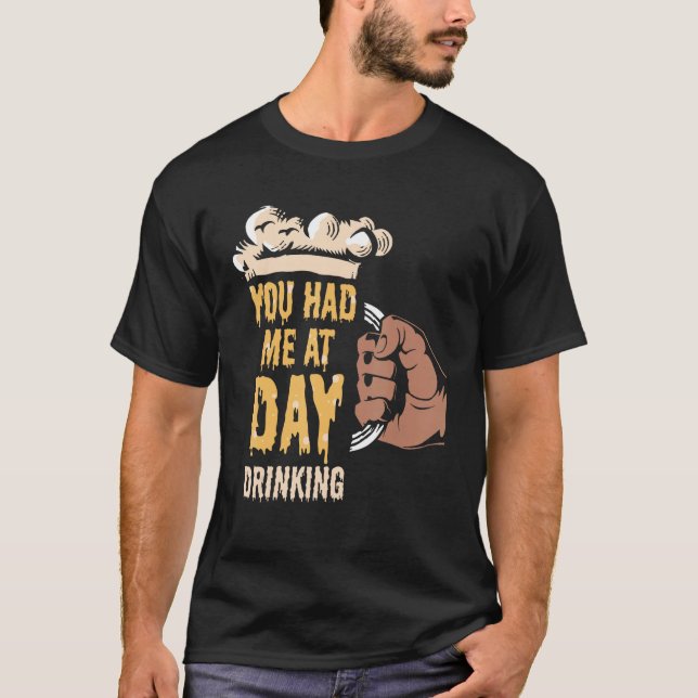Camiseta You Had Me At Day Drinking Retro Beach Cruise 7 (Anverso)