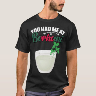 Camiseta You Had Me Funny Bangladeshi Food Borhani vintage