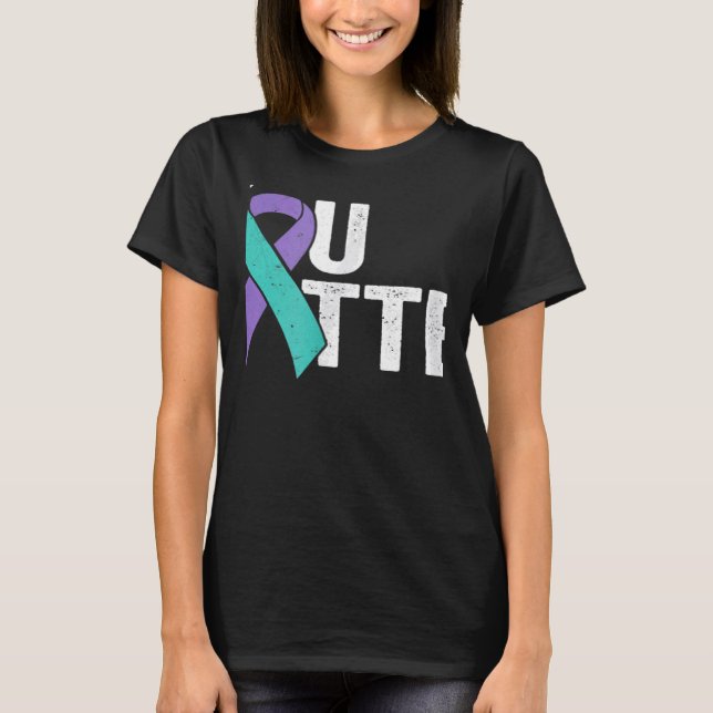 Camiseta You Matter Suicide Prevention Teal Purple Awarenes (Anverso)