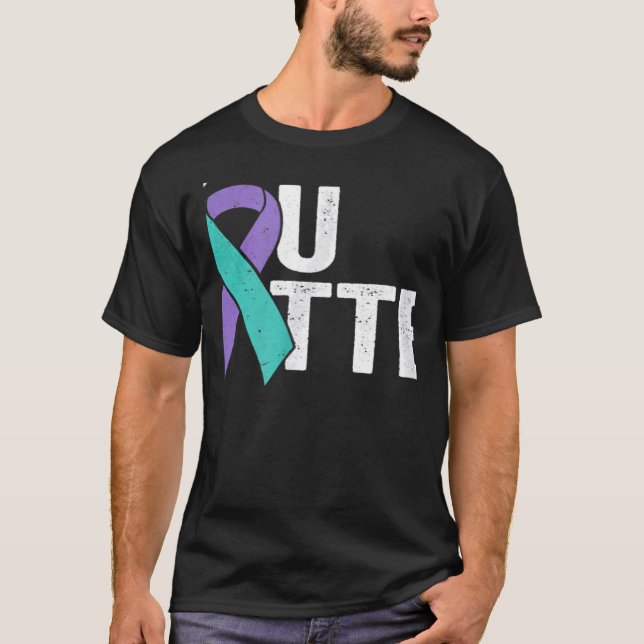 Camiseta You Matter Suicide Prevention Teal Purple Awarenes (Anverso)