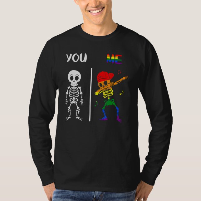 Camiseta You Me Support Lgbt Rights Human Prige Equality fo (Anverso)
