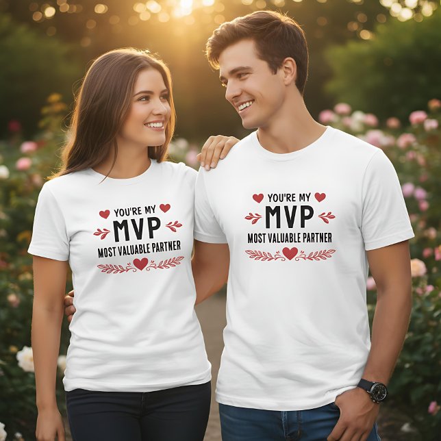 Camiseta You’re My MVP Most Valuable Partner Funny Love (Subido por el creador)