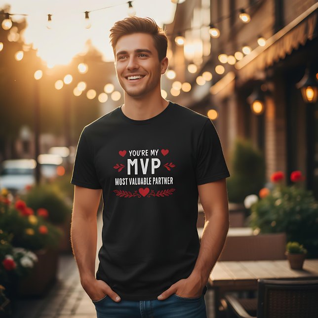 Camiseta You’re My MVP Most Valuable Partner Funny Love (Subido por el creador)